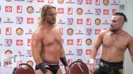 Hangman Page (left) with Marty Scurll (right)